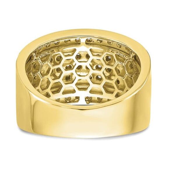 IBGoodman 14k 2 carat Lab Grown Diamond Men's Ring - Picture 4 of 8